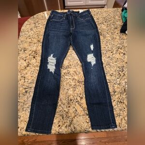 Hollister, junior, curvy, high-rise Jean legging, size 11 short